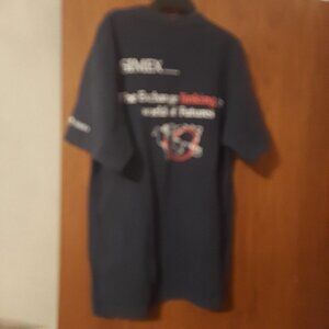 Vintage Sof Tee Simex The Exchange Linking the World of Future Black Size L